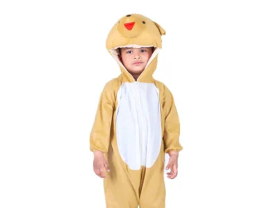 Brown Honey Bear Animal Fancy Dress Costume | For Kids & Adults