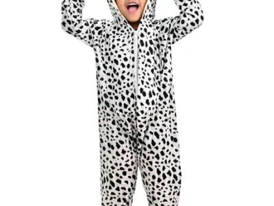 Cow Domestic Farm Animal Kids Fancy Dress Costume | Black & White