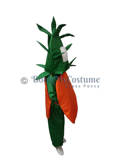 Orange Santra Kinnow Fruit Kids Fancy Dress Costume - Image 3