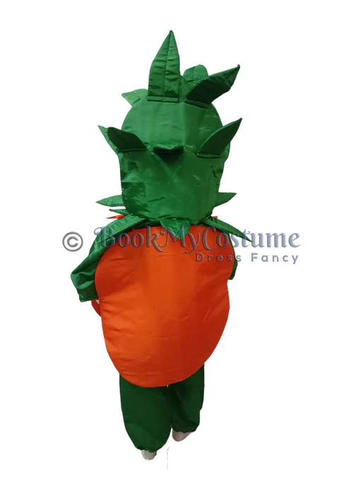 Orange Santra Kinnow Fruit Kids Fancy Dress Costume - Image 2