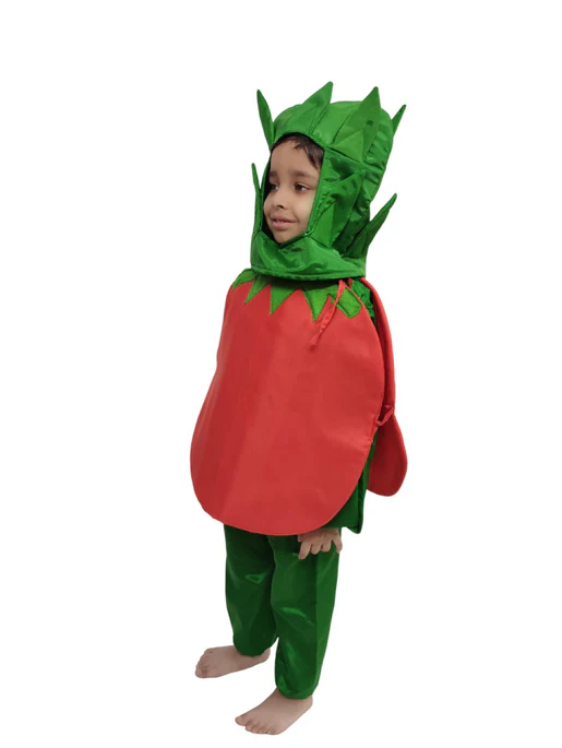 Tomato Vegetable Kids Fancy Dress Costume - Image 2