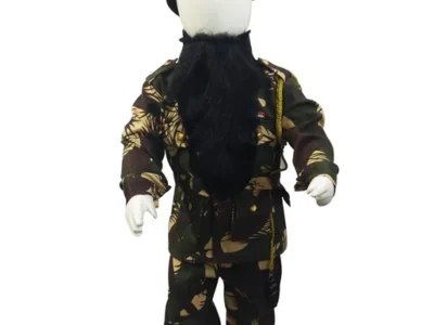 Pakistani Military Special Force Commandos Lookalike Kids Fancy Dress Costume With Beard