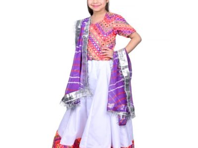 Rajasthani Dress For Girls Kids Indian States & Folk Dance Costume