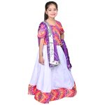 Rajasthani Dress For Girls Kids Indian States & Folk Dance Costume - Image 4