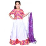 Rajasthani Dress For Girls Kids Indian States & Folk Dance Costume - Image 3