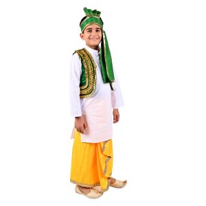 Indian Punjabi Folk Dance Dress For Boy – Kids Fancy Dress - Image 2