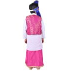 Punjabi Folk Dress in Pink For Boys – Kids Fancy Dress - Image 4