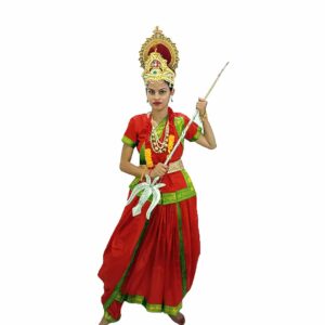 Durga Ma Indian Mythology Character Kids Fancy Dress Costume