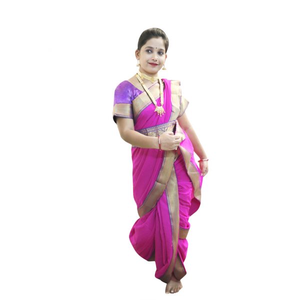 Marathi Traditional Dress for Girl – Kids Fancy Costume