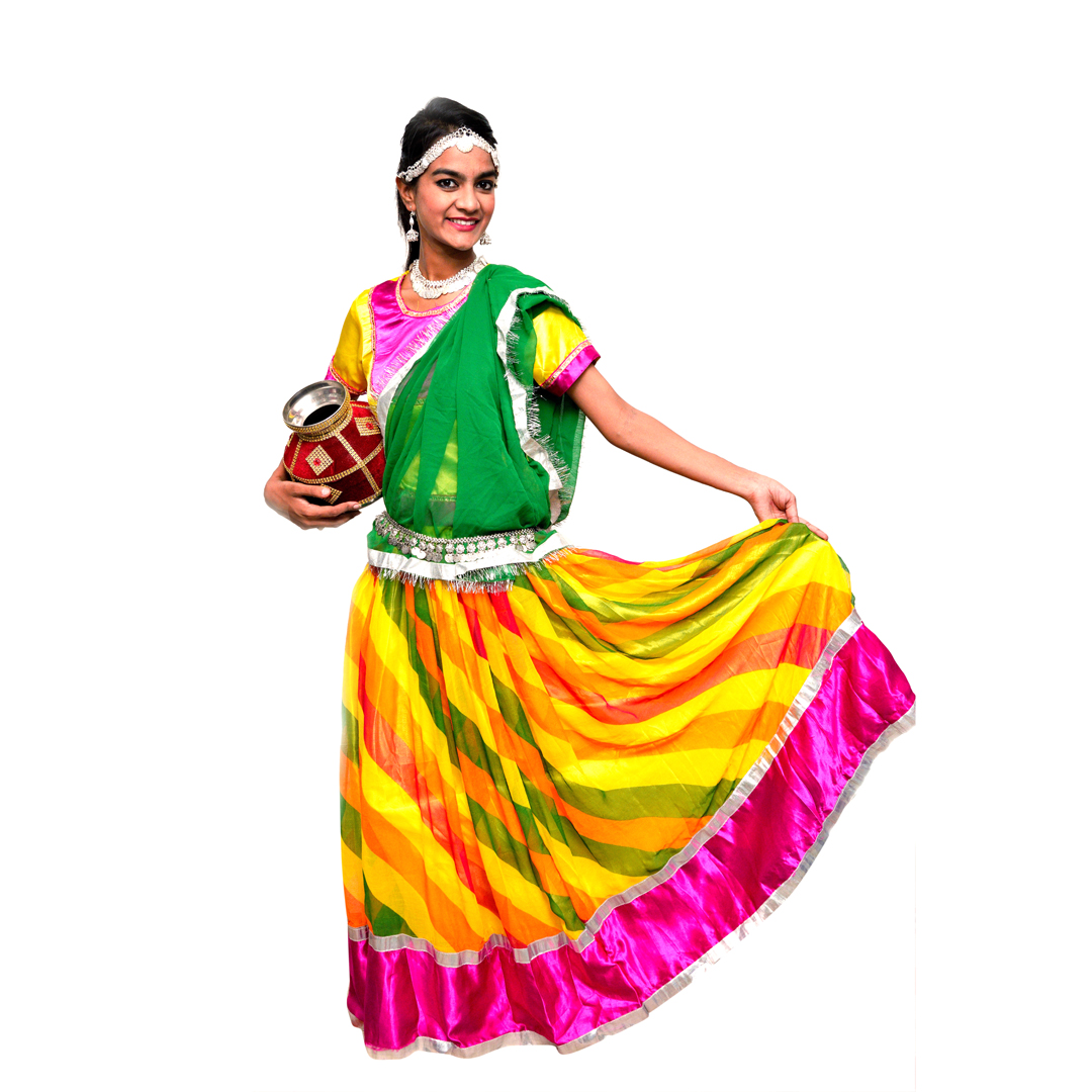 Rajasthani Dress for Girl – Kids Fancy Costume