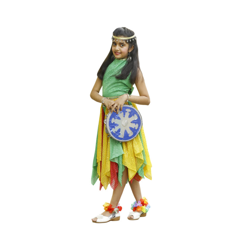 Arabian Western Dance Dress For Girl