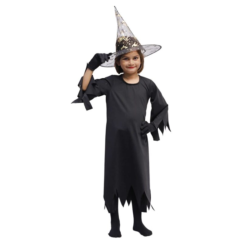 Witch Costume Dress for Kids Girls Halloween Costume